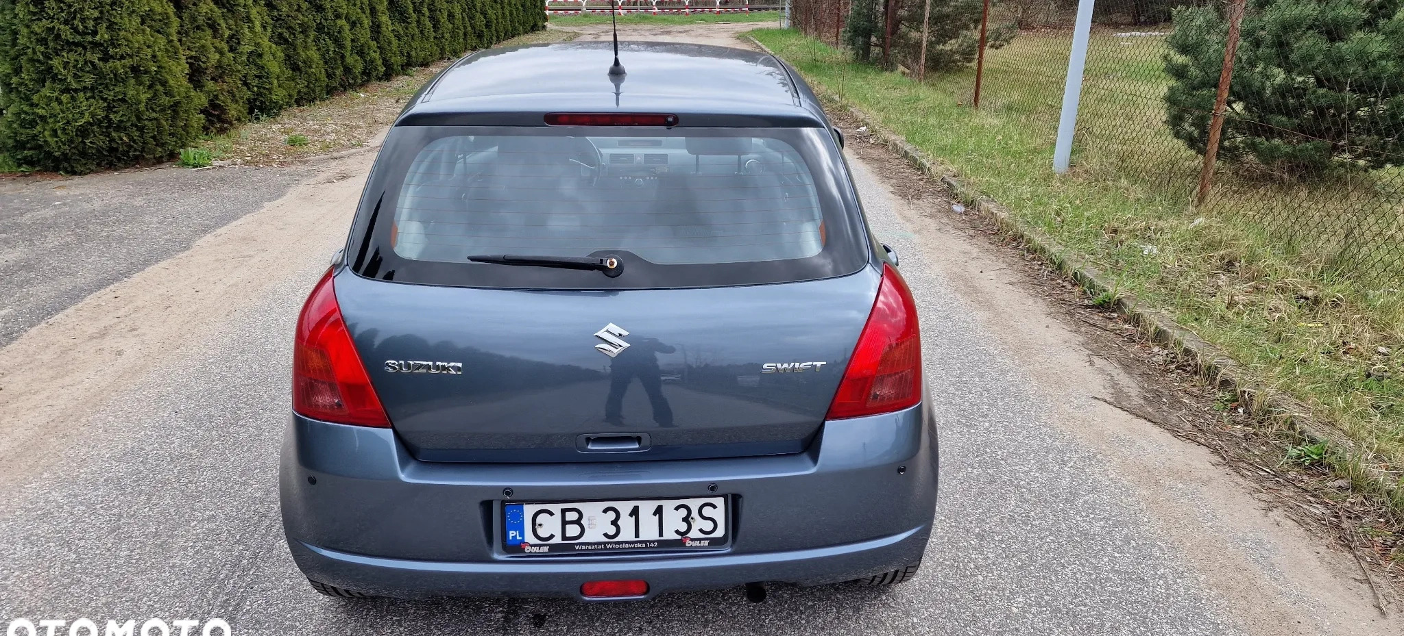 Suzuki Swift cena 11900 przebieg: 173798, rok produkcji 2007 z Toruń małe 781